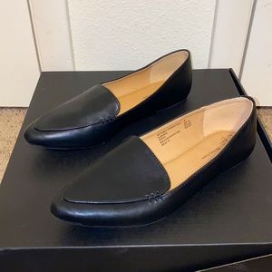 Time and Tru Black Loafer Flats